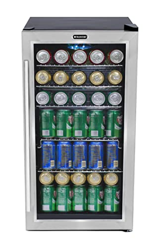Whynter BR-130SB 120 سعة ثلاجة مشروبات من الفولاذ المقاوم للصدأ Whynter BR-130SB 120 سعة ثلاجة مشروبات من الفولاذ المقاوم للصدأ