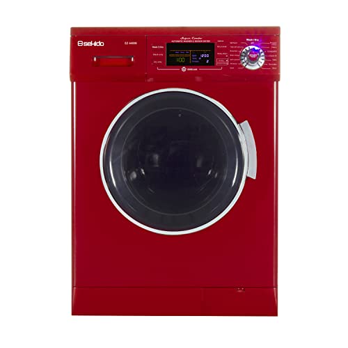Sekido All-in-One 13 رطل غسالة / مجفف مدمج 110 فولت (ميرلوت) Sekido All-in-One 13 رطل غسالة / مجفف مدمج 110 فولت (ميرلوت)