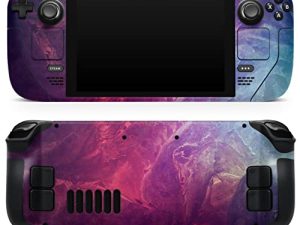 Design Skinz - متوافق مع سطح البخار - غطاء غلاف واقٍ من الفينيل قابل للإزالة ومقاوم للخدش - Abstract Fire & Ice V15