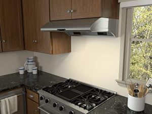 Zephyr AK2100BS 30 "Power Typhoon Series Under Cabinet Hood with 850 CFM من الفولاذ المقاوم للصدأ