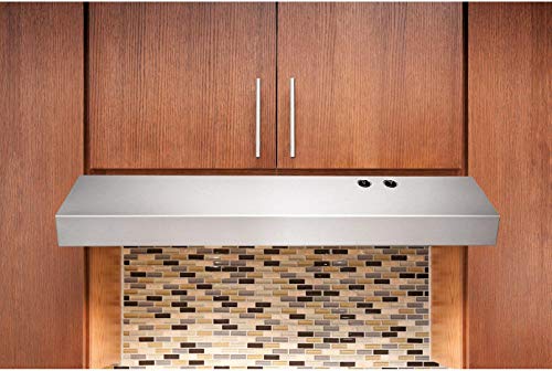 Frigidaire FHWC3025MS شفاط قابل للتحويل تحت الخزانة 30 بوصة مع 190 CFM ، سرعتان للمروحة ، من الفولاذ المقاوم للصدأ Frigidaire FHWC3025MS شفاط قابل للتحويل تحت الخزانة 30 بوصة مع 190 CFM ، سرعتان للمروحة ، من الفولاذ المقاوم للصدأ