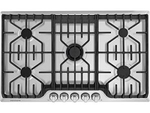 موقد غاز FRIGIDAIRE Professional FPGC3677RS FRIGIDAIRE Professional 36 بوصة مع صينية من الفولاذ المقاوم للصدأ