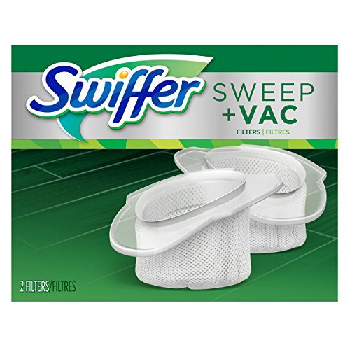 فلاتر بديلة للمكنسة الكهربائية Swiffer Sweep و Vac ، عدد 2 (عبوة من 8) فلاتر بديلة للمكنسة الكهربائية Swiffer Sweep و Vac ، عدد 2 (عبوة من 8)